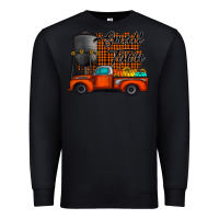 Black small town fall Premium Sweatshirt - CowhideDigitalArt