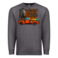 Charcoal Heather small town fall Premium Sweatshirt - CowhideDigitalArt