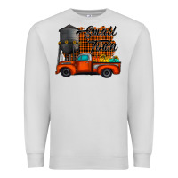 Dove Grey small town fall Premium Sweatshirt - CowhideDigitalArt