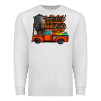 Oatmeal Heather small town fall Premium Sweatshirt - CowhideDigitalArt