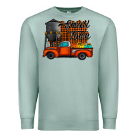 Seafoam small town fall Premium Sweatshirt - CowhideDigitalArt