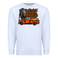 White small town fall Premium Sweatshirt - CowhideDigitalArt