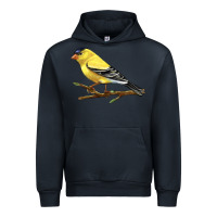 Navy American Goldfinch Urban Hoodie - LillyAllenDesigns