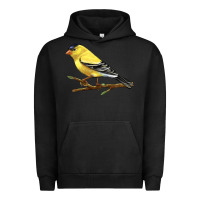 Pigment Black American Goldfinch Urban Hoodie - LillyAllenDesigns
