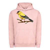 Pigment Salmon American Goldfinch Urban Hoodie - LillyAllenDesigns