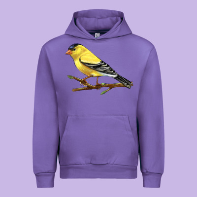 American Goldfinch Urban Hoodie Designed By Lillyallendesigns
