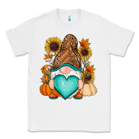 White Western Fall gnome Classic Tee - RanaPortraitStore