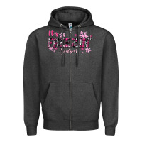 Charcoal Heather It's Freezin Season Pink Christmas Zipper Hoodie - RanaPortraitStore