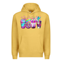 Antique Gold unicorn coffee Premium Hoodie - Jasminsmagicworld