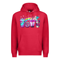 Cardinal unicorn coffee Premium Hoodie - Jasminsmagicworld