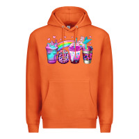 Carrot unicorn coffee Premium Hoodie - Jasminsmagicworld