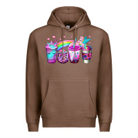 Chestnut unicorn coffee Premium Hoodie - Jasminsmagicworld