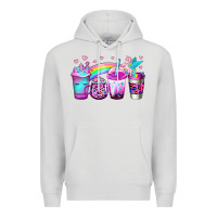 Dove Grey unicorn coffee Premium Hoodie - Jasminsmagicworld