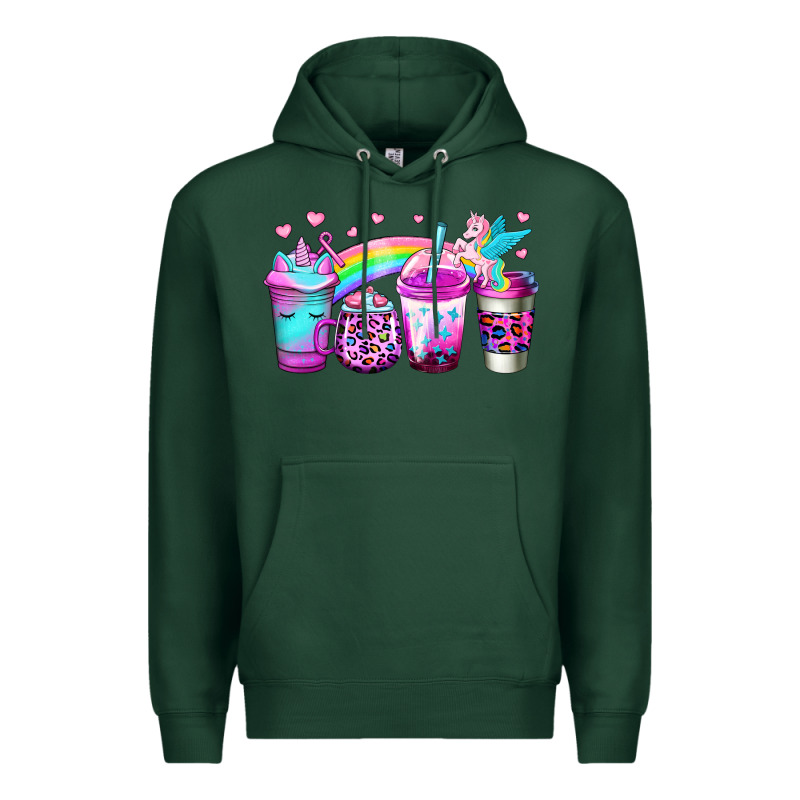 Unicorn Coffee Premium Hoodie by Jasminsmagicworld | Teevron