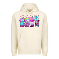 Tofu unicorn coffee Premium Hoodie - Jasminsmagicworld