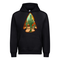 Foreset Green desert cactus arrowhead Urban Hoodie - Jasminsmagicworld