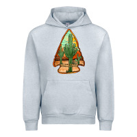 Heather Grey desert cactus arrowhead Urban Hoodie - Jasminsmagicworld