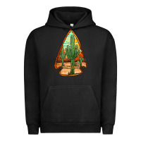 Pigment Black desert cactus arrowhead Urban Hoodie - Jasminsmagicworld