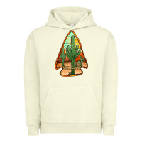 Pigment Pistachio desert cactus arrowhead Urban Hoodie - Jasminsmagicworld