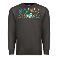 Smoke she is strong Premium Sweatshirt - HRA Design Shop