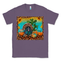 Lavender Western Fall Thanksgiving Turkey Classic Tee - RanaPortraitStore