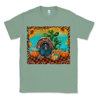 Sage Western Fall Thanksgiving Turkey Classic Tee - RanaPortraitStore