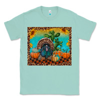 Seafoam Western Fall Thanksgiving Turkey Classic Tee - RanaPortraitStore
