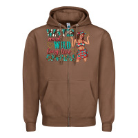Chestnut wanted and wild long live cowgirls Zipper Hoodie - texasbilliewilder