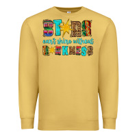 Antique Gold stars cant shine without darkness Premium Sweatshirt - HRA Design Shop