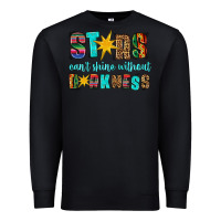 Black stars cant shine without darkness Premium Sweatshirt - HRA Design Shop