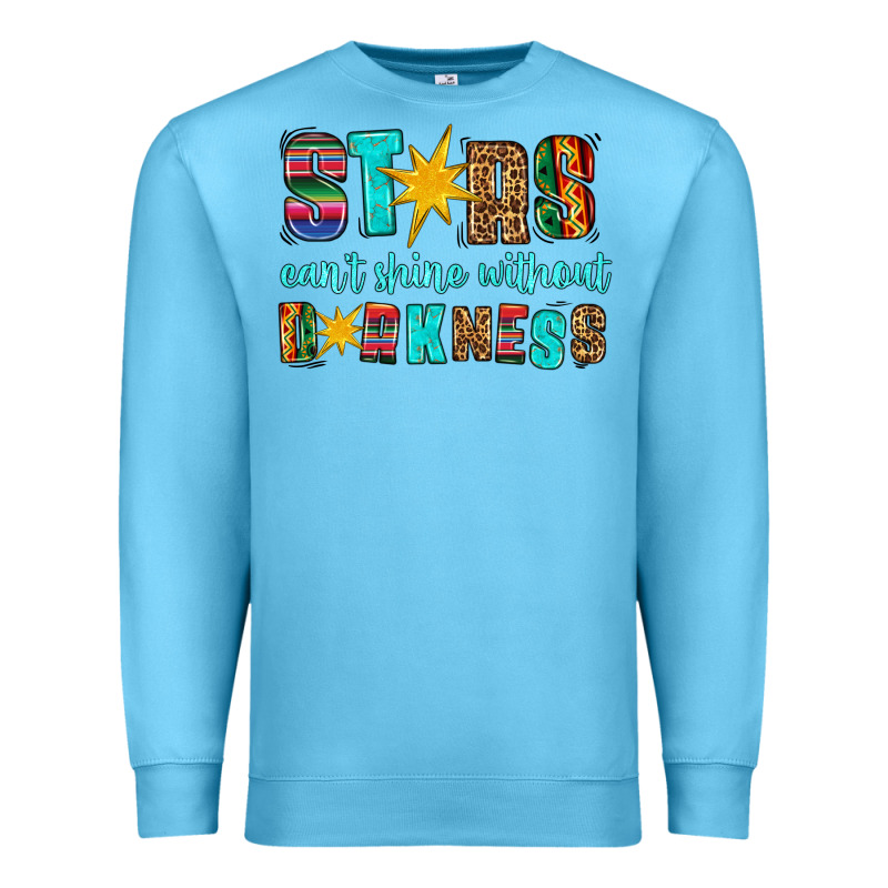 Stars Cant Shine Without Darkness Premium Sweatshirt by HRA Design Shop | Teevron