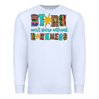 White stars cant shine without darkness Premium Sweatshirt - HRA Design Shop