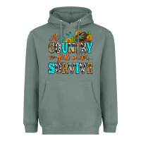 Sage a country girl can survive Heavyweight Hoodie - Zillion Design Studio