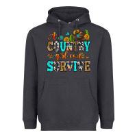 Smoke a country girl can survive Heavyweight Hoodie - Zillion Design Studio
