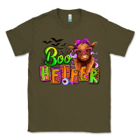 Army Green Boo Heifer baby Cow Classic Tee - RanaPortraitStore