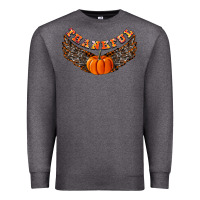 Charcoal Heather Thankful Premium Sweatshirt - CowhideDigitalArt