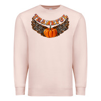 Pale Pink Thankful Premium Sweatshirt - CowhideDigitalArt