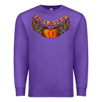 Purple Thankful Premium Sweatshirt - CowhideDigitalArt