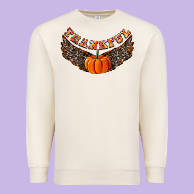 Thankful Premium Sweatshirt Designed By Cowhidedigitalart