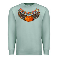 Seafoam Thankful Premium Sweatshirt - CowhideDigitalArt