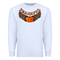 White Thankful Premium Sweatshirt - CowhideDigitalArt