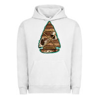 Pigment Lunar Rock cowhide wooden arrowhead Urban Hoodie - Jasminsmagicworld