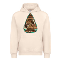 Sandshell cowhide wooden arrowhead Urban Hoodie - Jasminsmagicworld