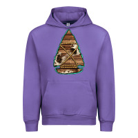 Tulip cowhide wooden arrowhead Urban Hoodie - Jasminsmagicworld