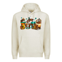 Oatmeal Heather rodeo coffee Premium Hoodie - Jasminsmagicworld