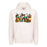 Pale Pink rodeo coffee Premium Hoodie - Jasminsmagicworld