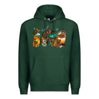 Sports Green rodeo coffee Premium Hoodie - Jasminsmagicworld
