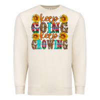 Sandshell keep going keep growing Premium Sweatshirt - HRA Design Shop