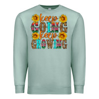 Seafoam keep going keep growing Premium Sweatshirt - HRA Design Shop