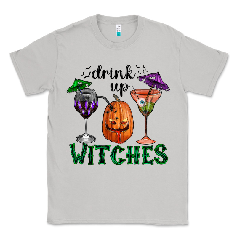 Drink Up Witches Halloween Classic Tee by RanaPortraitStore | Teevron